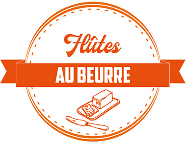 Flûtes au beurre